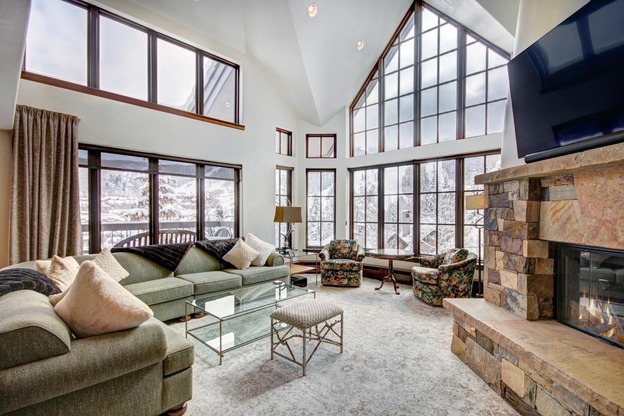 Luxury Ski-In 3 Bedroom Penthouse Inside Pines Lodge, Sleeps 10! Condo Beaver Creek Luaran gambar
